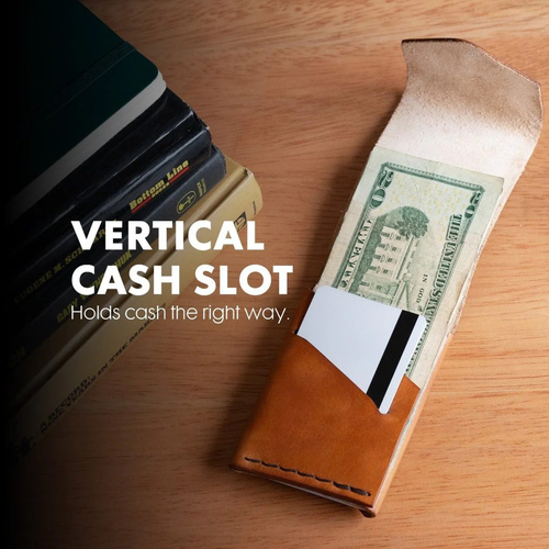 Minimalist Vertical Wallet - Pre Order Item