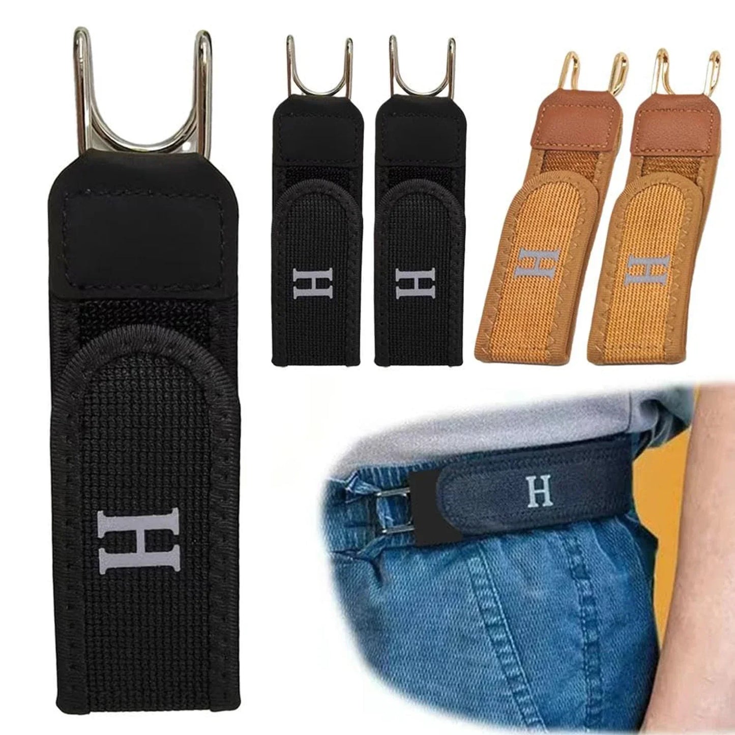 Unisex Buckleless Belt Hook